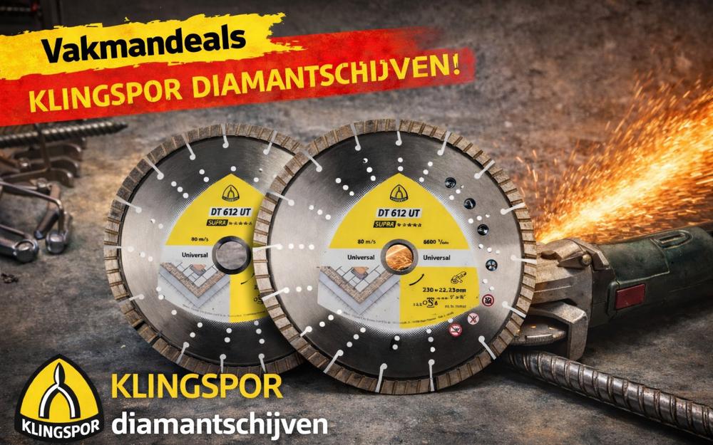 Klingspor diamantschijven tegen topprijzen